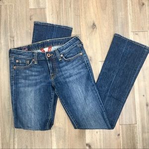 Lucky Brand Lola Boot Cut Blue Jeans Size 4/27